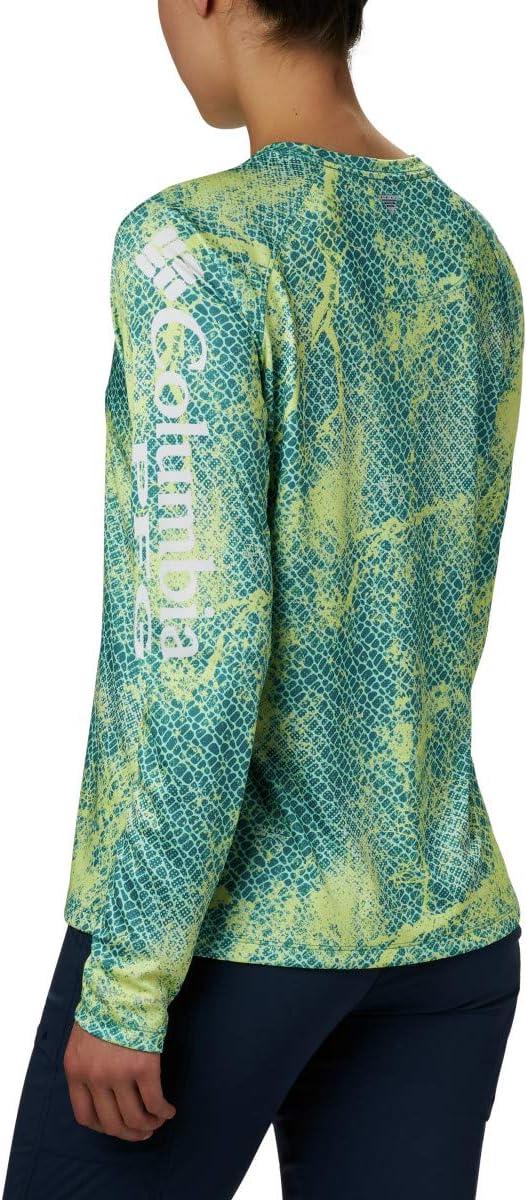 imageColumbia Womens Super Tidal Tee Long SleeveWaterfall Mako Print
