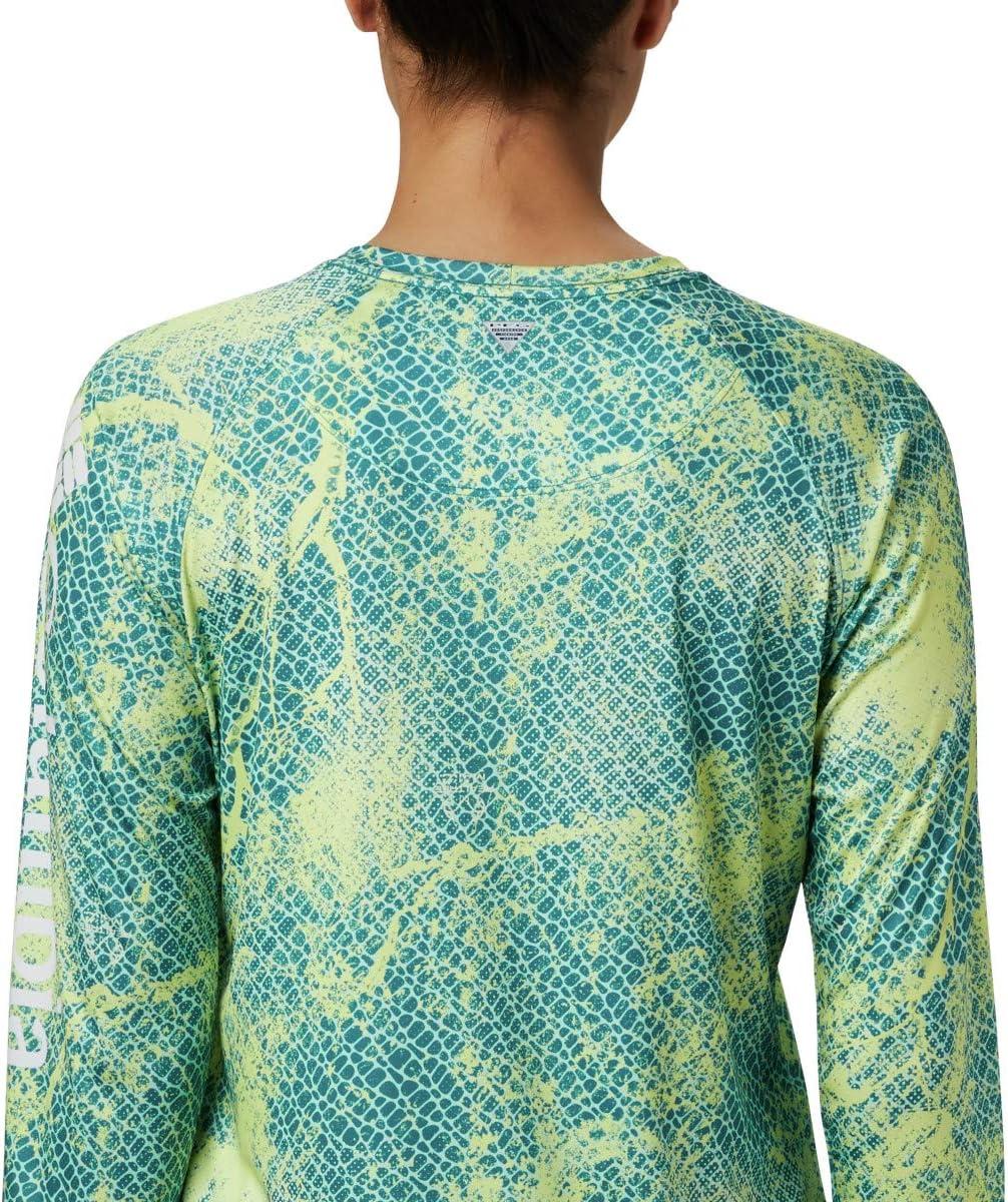imageColumbia Womens Super Tidal Tee Long SleeveWaterfall Mako Print