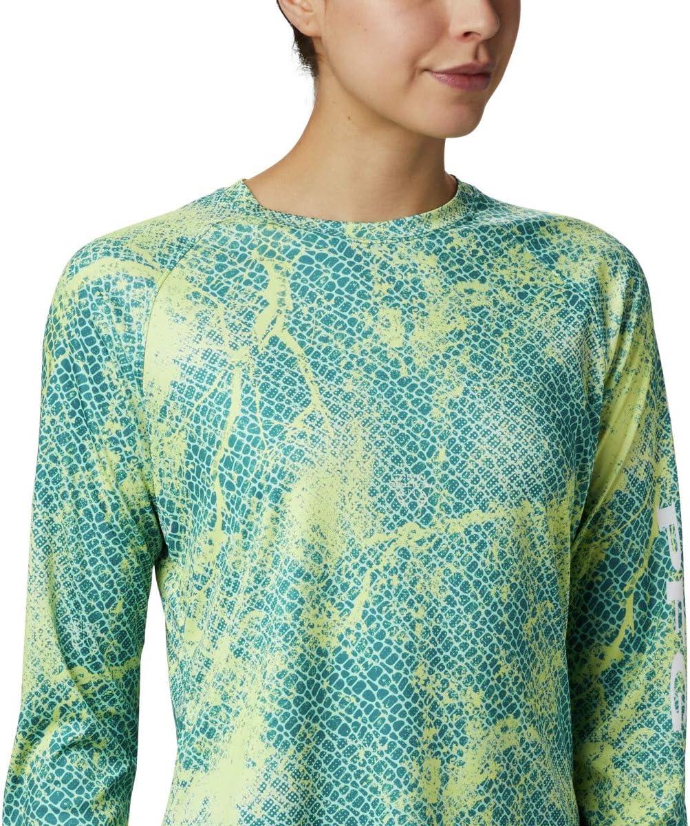 imageColumbia Womens Super Tidal Tee Long SleeveWaterfall Mako Print