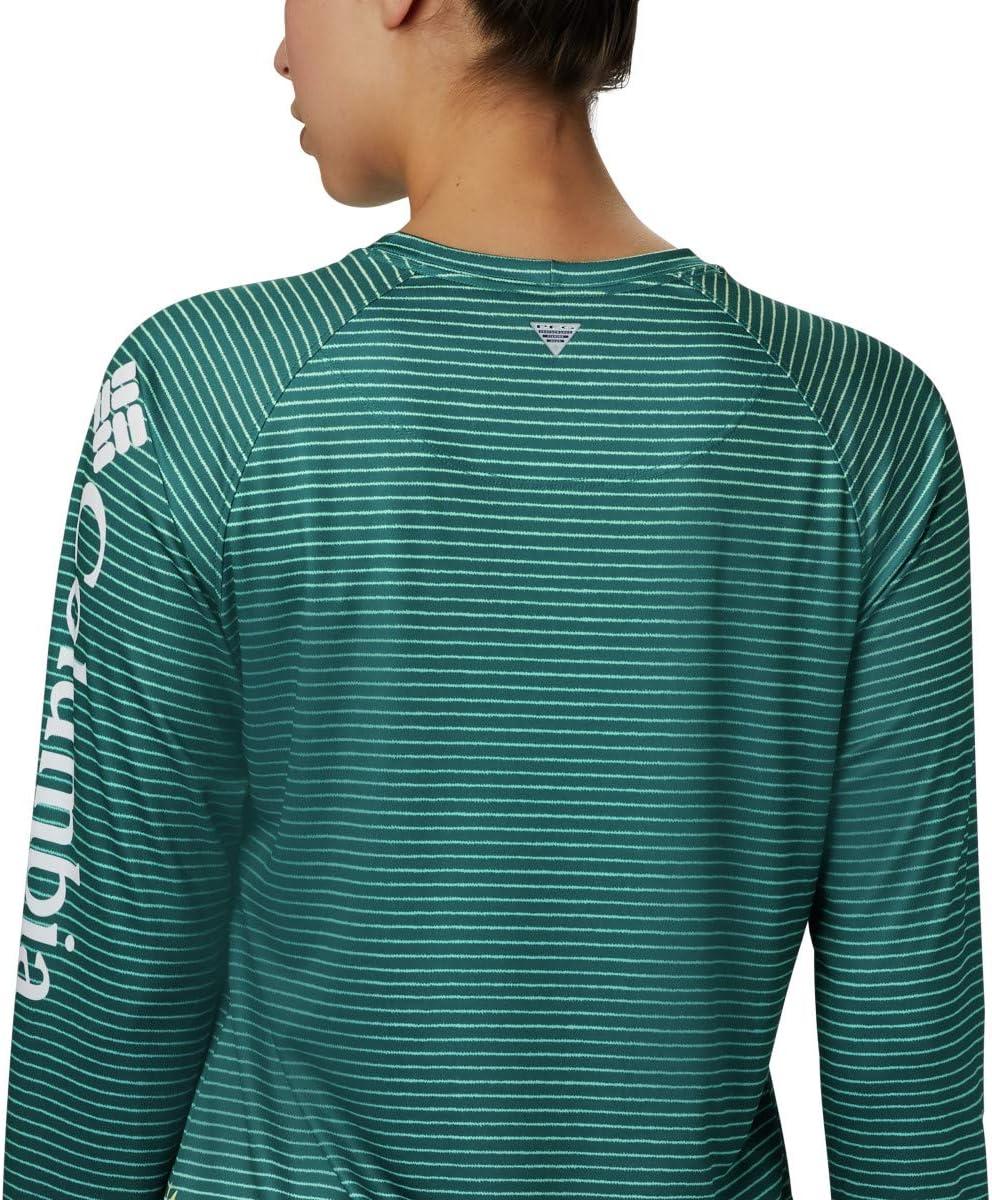 imageColumbia Womens Super Tidal Tee Long SleeveWaterfall Wild Stripes Print