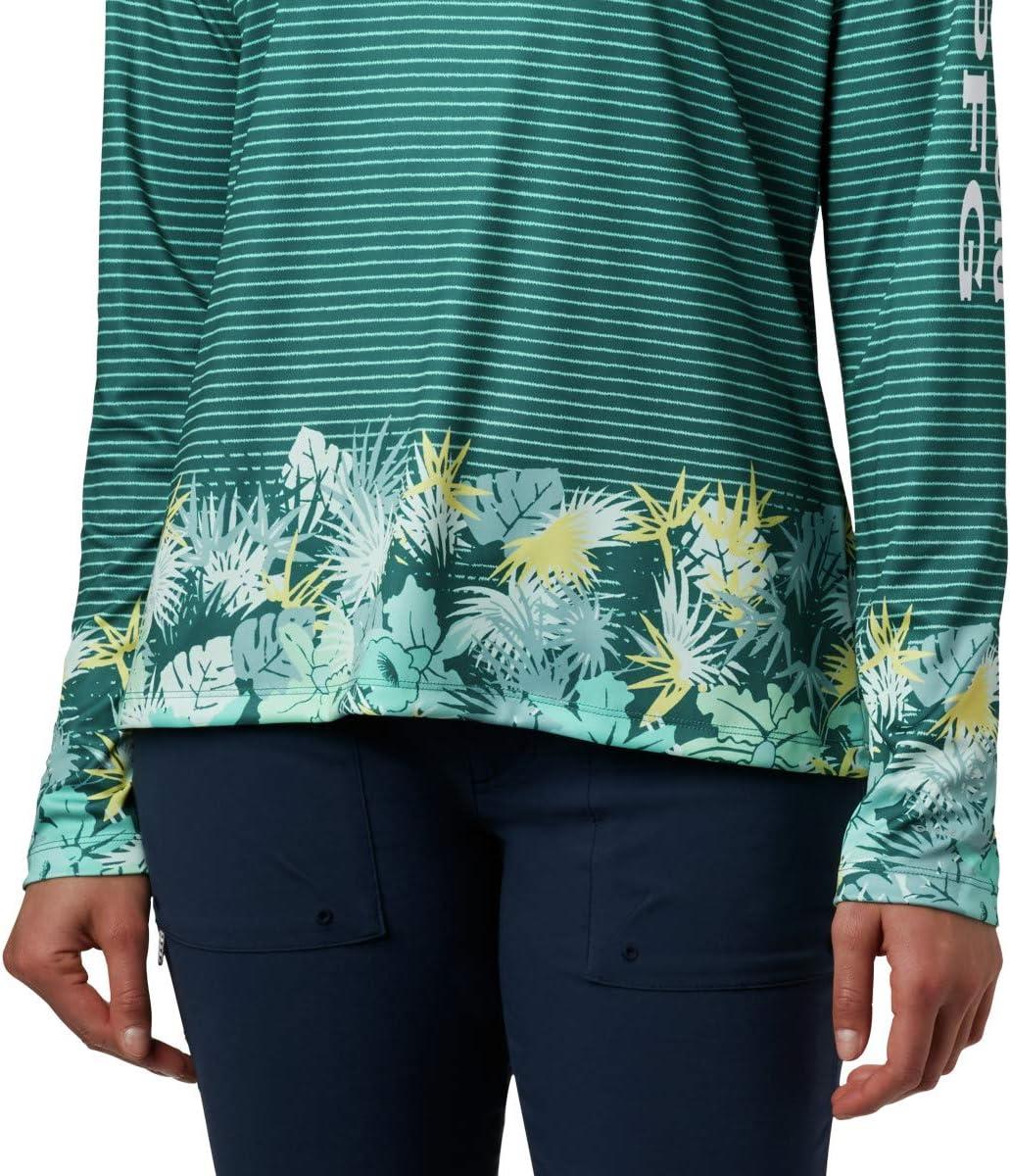 imageColumbia Womens Super Tidal Tee Long SleeveWaterfall Wild Stripes Print