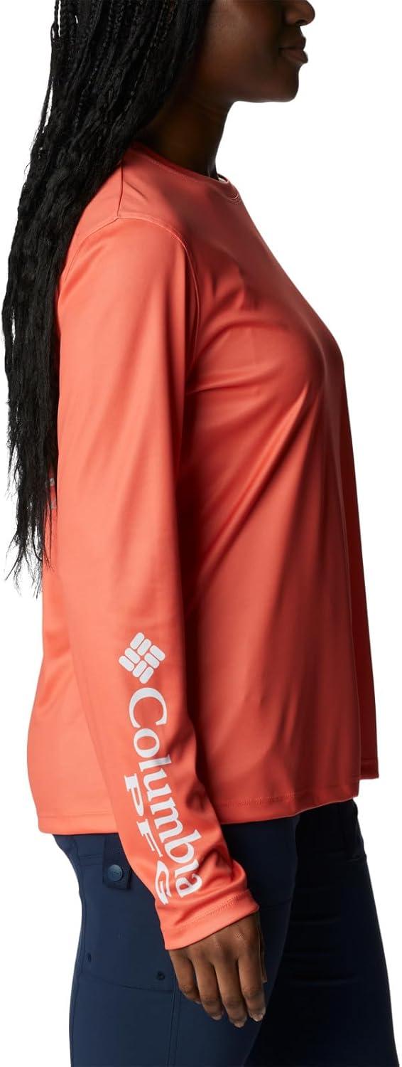 imageColumbia Womens Tidal Tee PFG Fish Star Long SleeveCorangeFish Star Tropamix