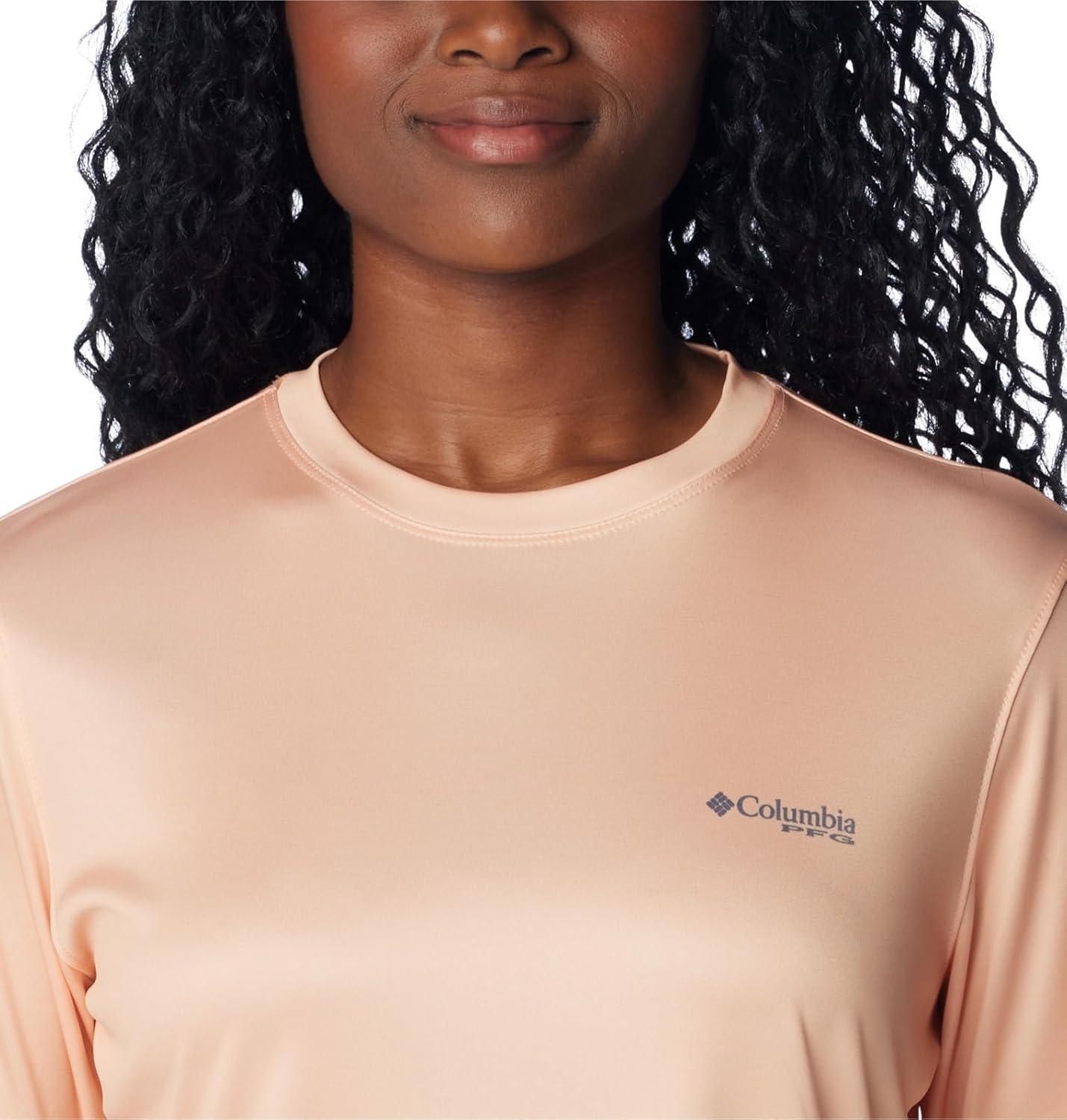 imageColumbia Womens Tidal Tee PFG Fish Star Long SleevePeach FizzFish Star Watershed