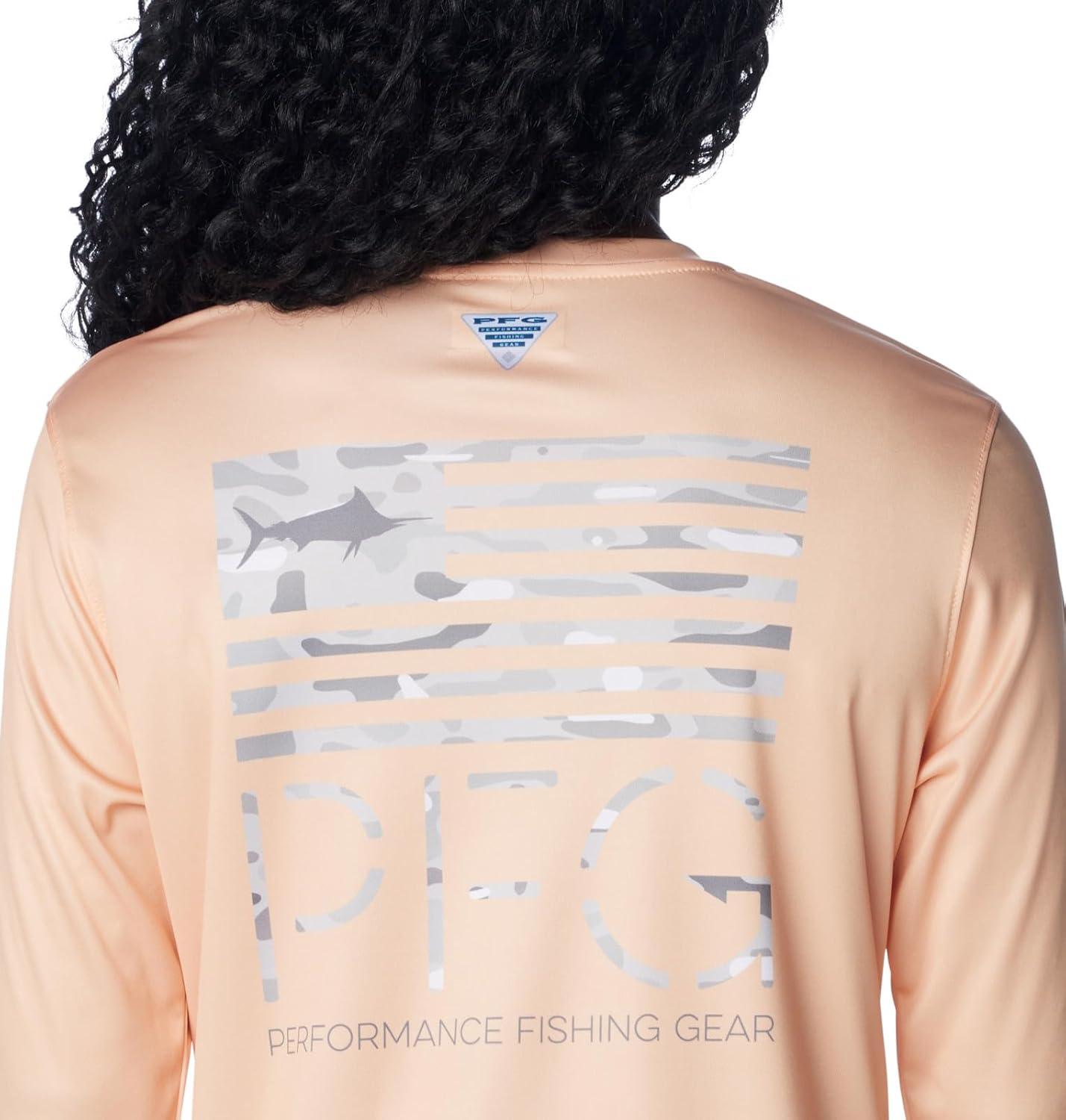 imageColumbia Womens Tidal Tee PFG Fish Star Long SleevePeach FizzFish Star Watershed