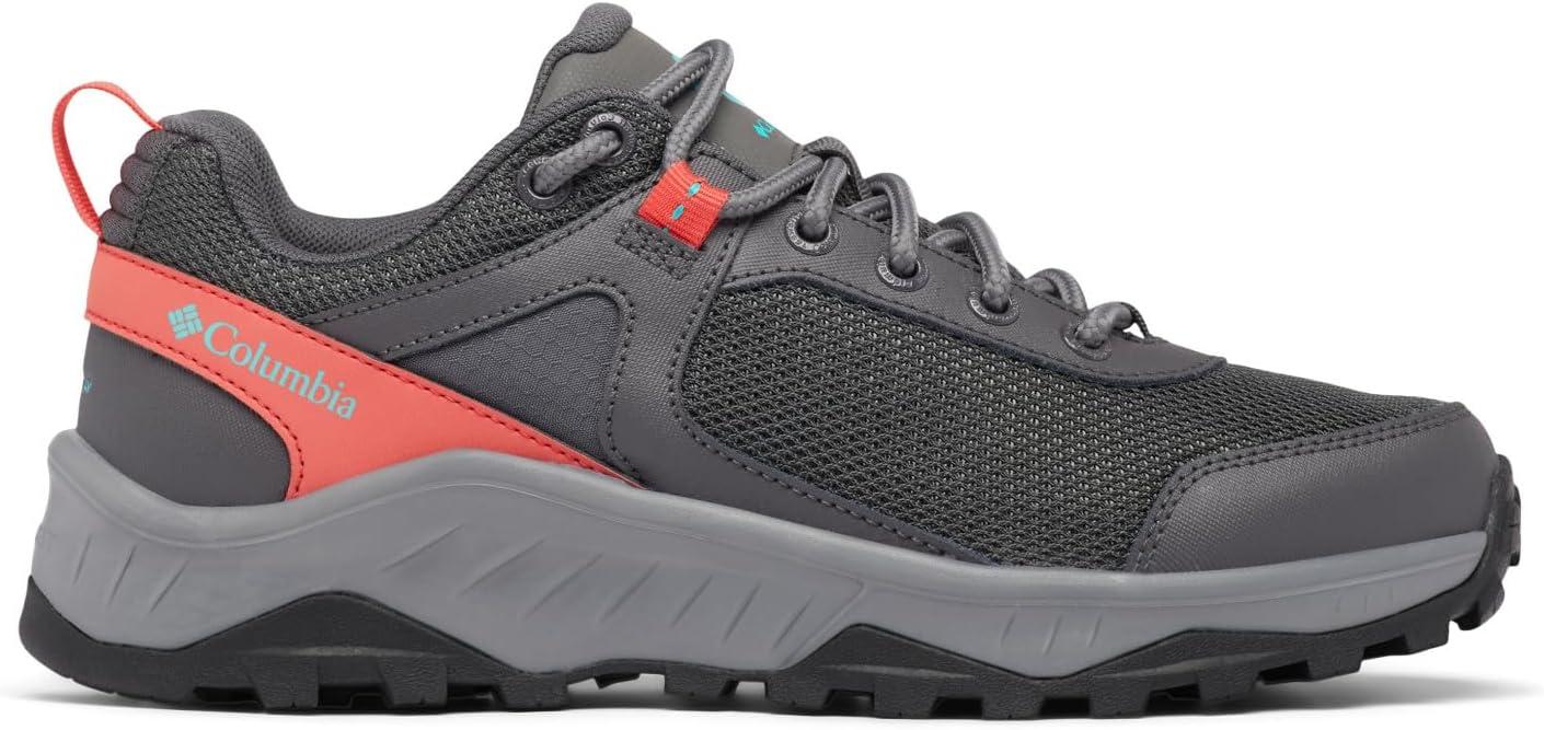 imageColumbia Womens Trailstorm Ascend WaterproofDark GreyRed Coral