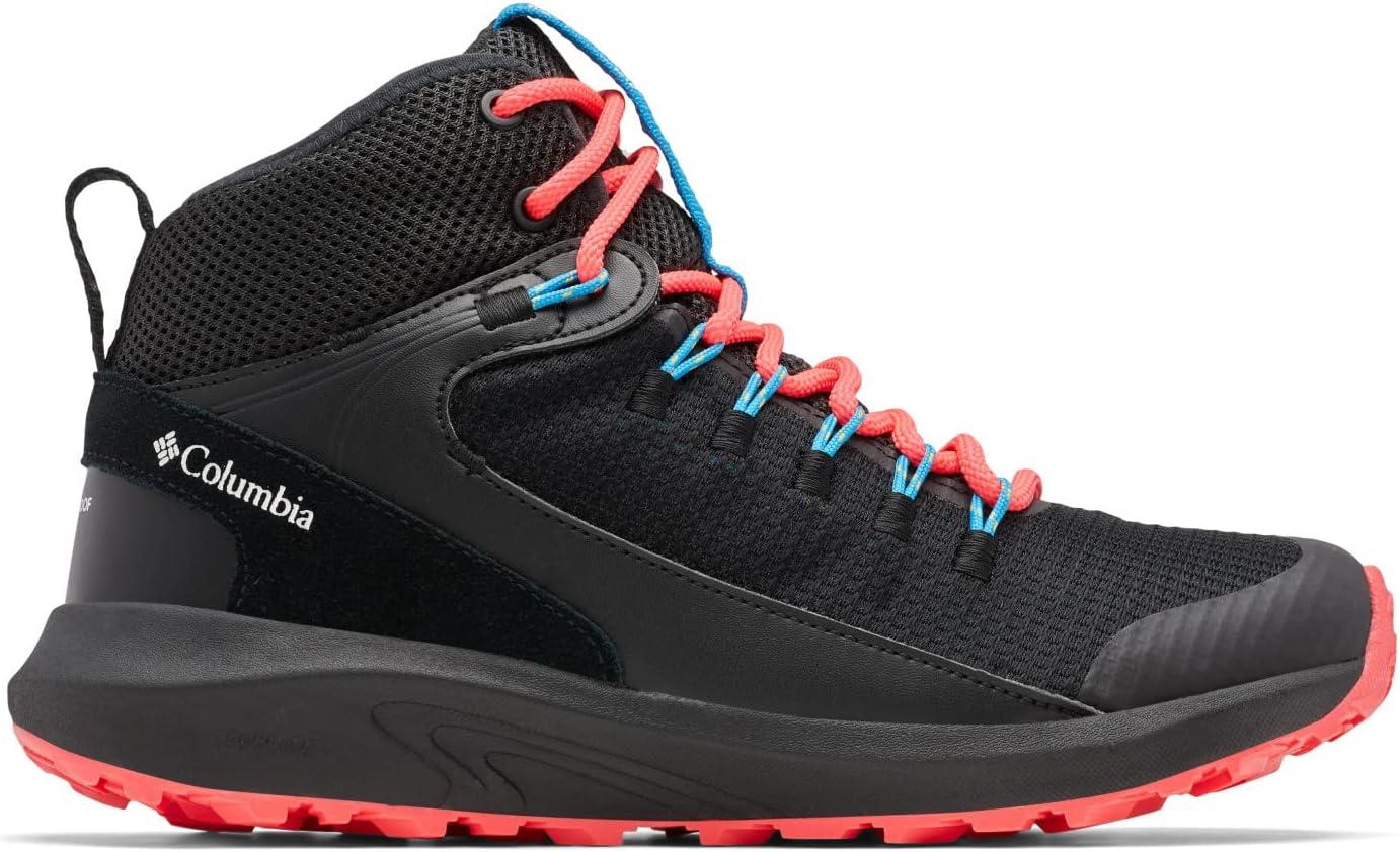 imageColumbia Womens Trailstorm Mid Waterproof Hiking ShoeBlackWhite