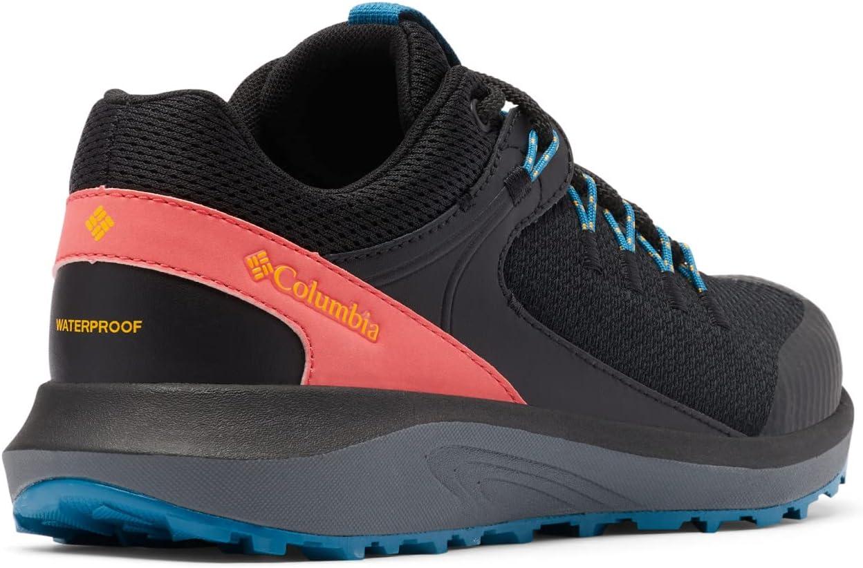 imageColumbia Womens Trailstorm Waterproof Hiking BootBlackBright Marigold