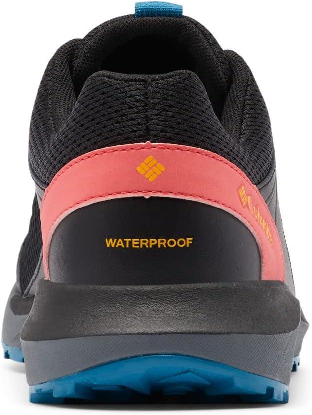imageColumbia Womens Trailstorm Waterproof Hiking BootBlackBright Marigold