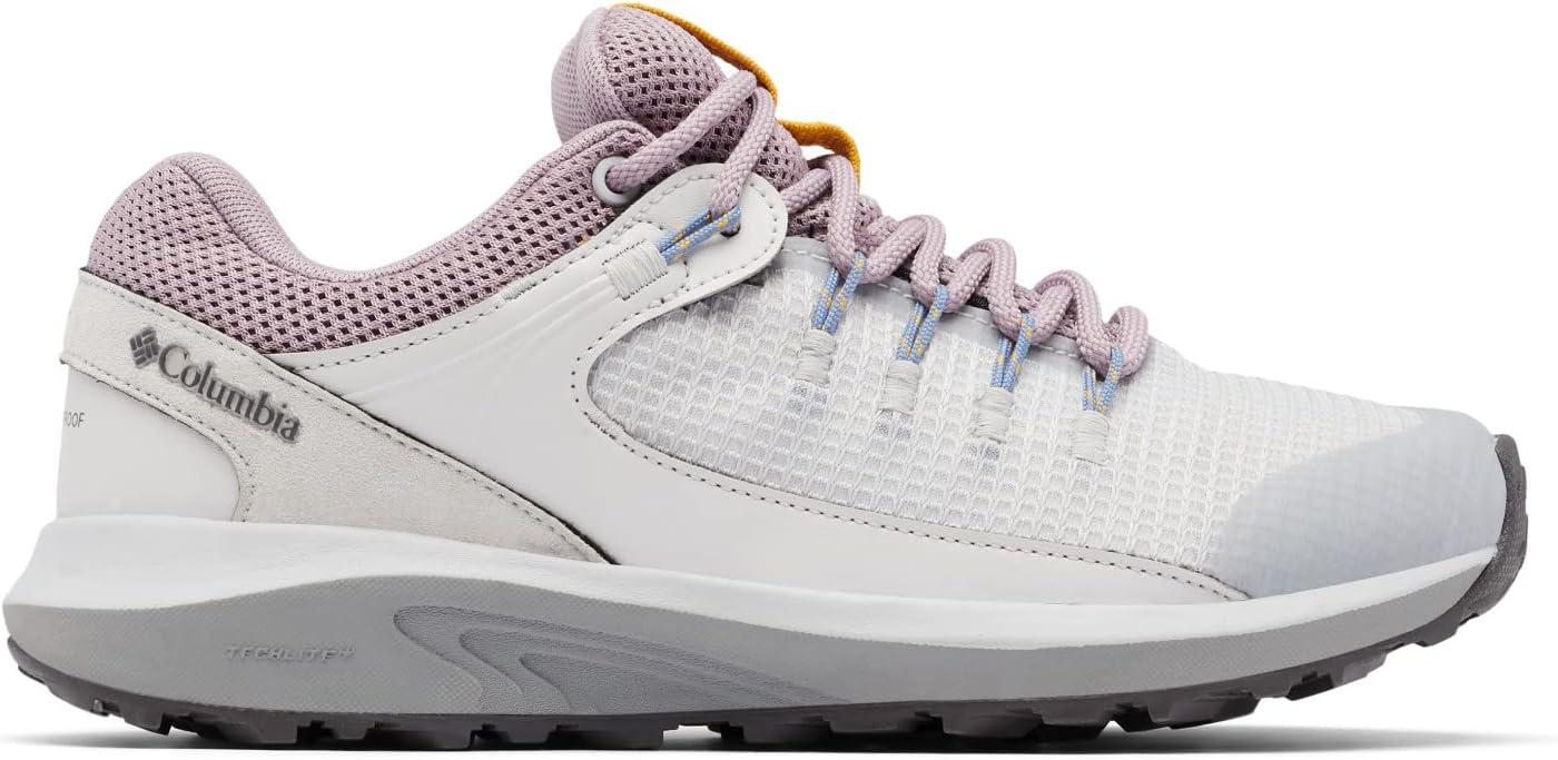 imageColumbia Womens Trailstorm Waterproof Hiking BootGrey IceShale Mauve