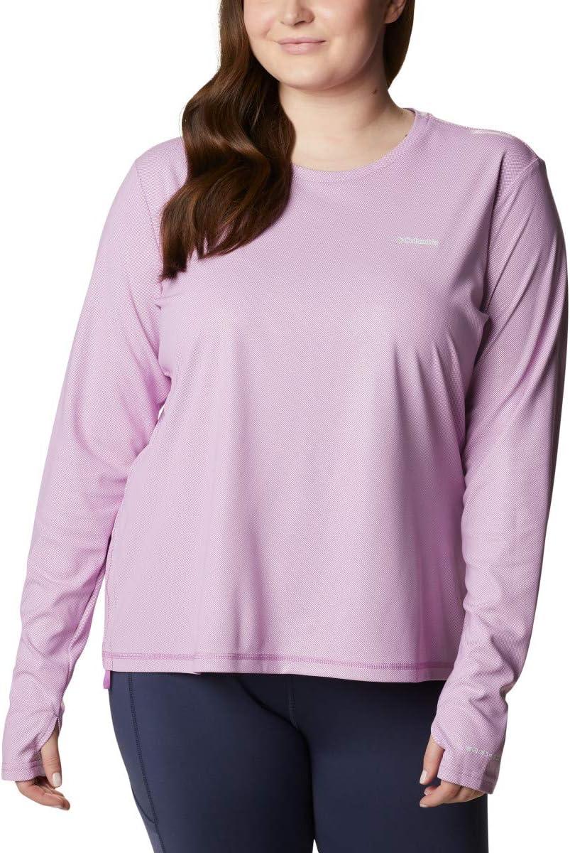 imageColumbia Womens W Sun Deflector Summerdry Ls ShirtBlossom Pink