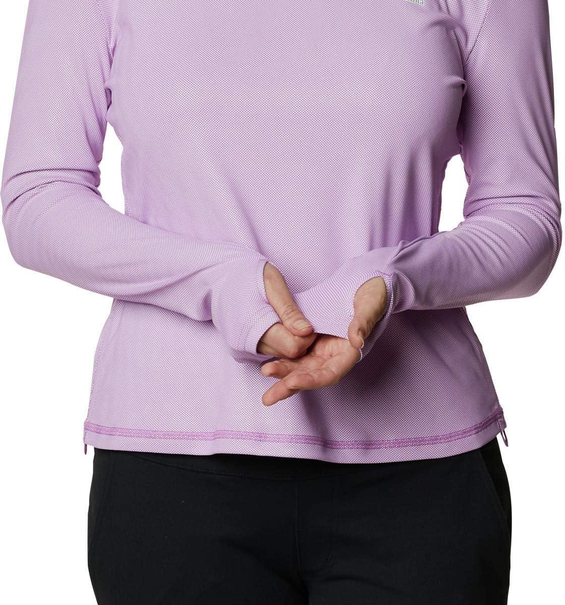 imageColumbia Womens W Sun Deflector Summerdry Ls ShirtBlossom Pink