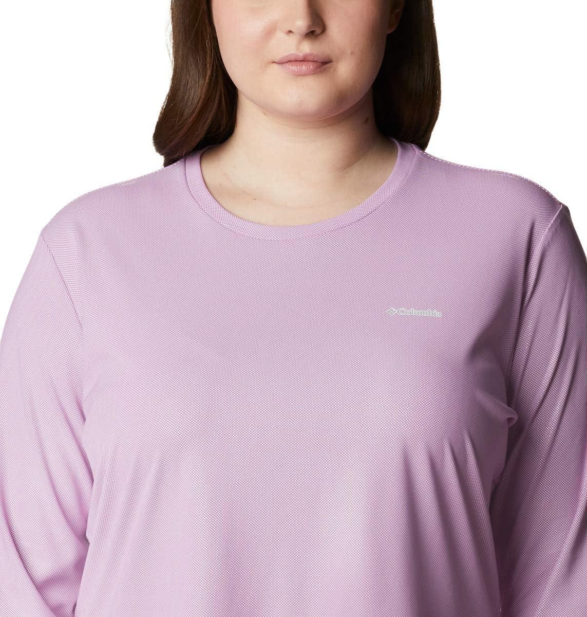 imageColumbia Womens W Sun Deflector Summerdry Ls ShirtBlossom Pink