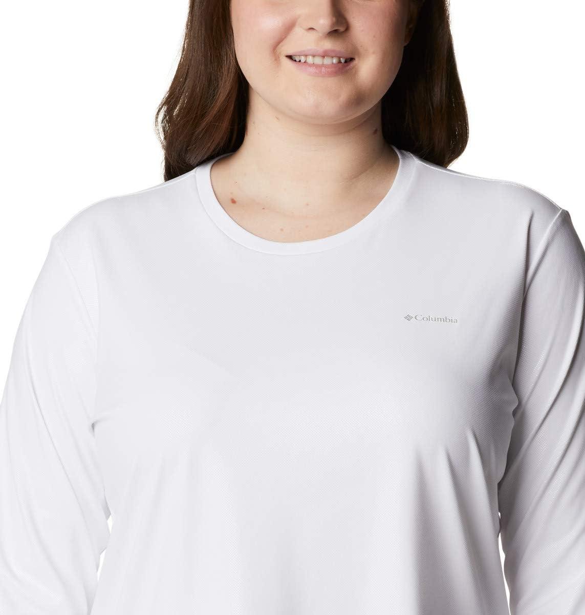 imageColumbia Womens W Sun Deflector Summerdry Ls ShirtSky Blue
