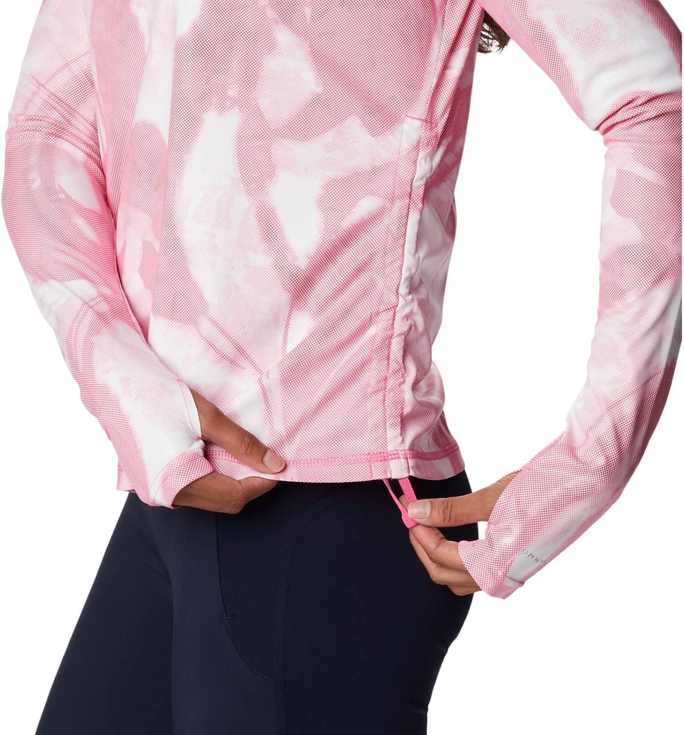imageColumbia Womens W Sun Deflector Summerdry Ls ShirtWild GeraniumBloomdye