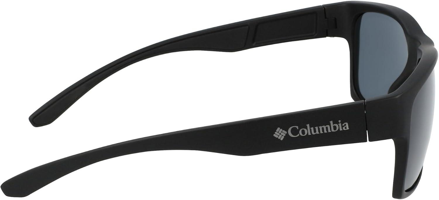 imageColumbia mens Brisk Trail Rectangular SunglassesMatte Black