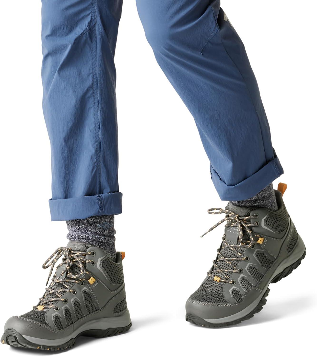 imageColumbia mens Granite Trail Mid WaterproofDark GreyRaw Honey