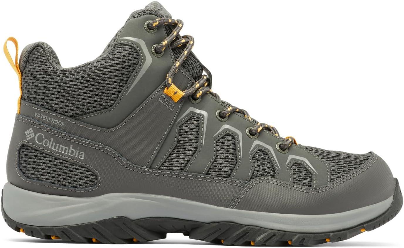 imageColumbia mens Granite Trail Mid WaterproofDark GreyRaw Honey