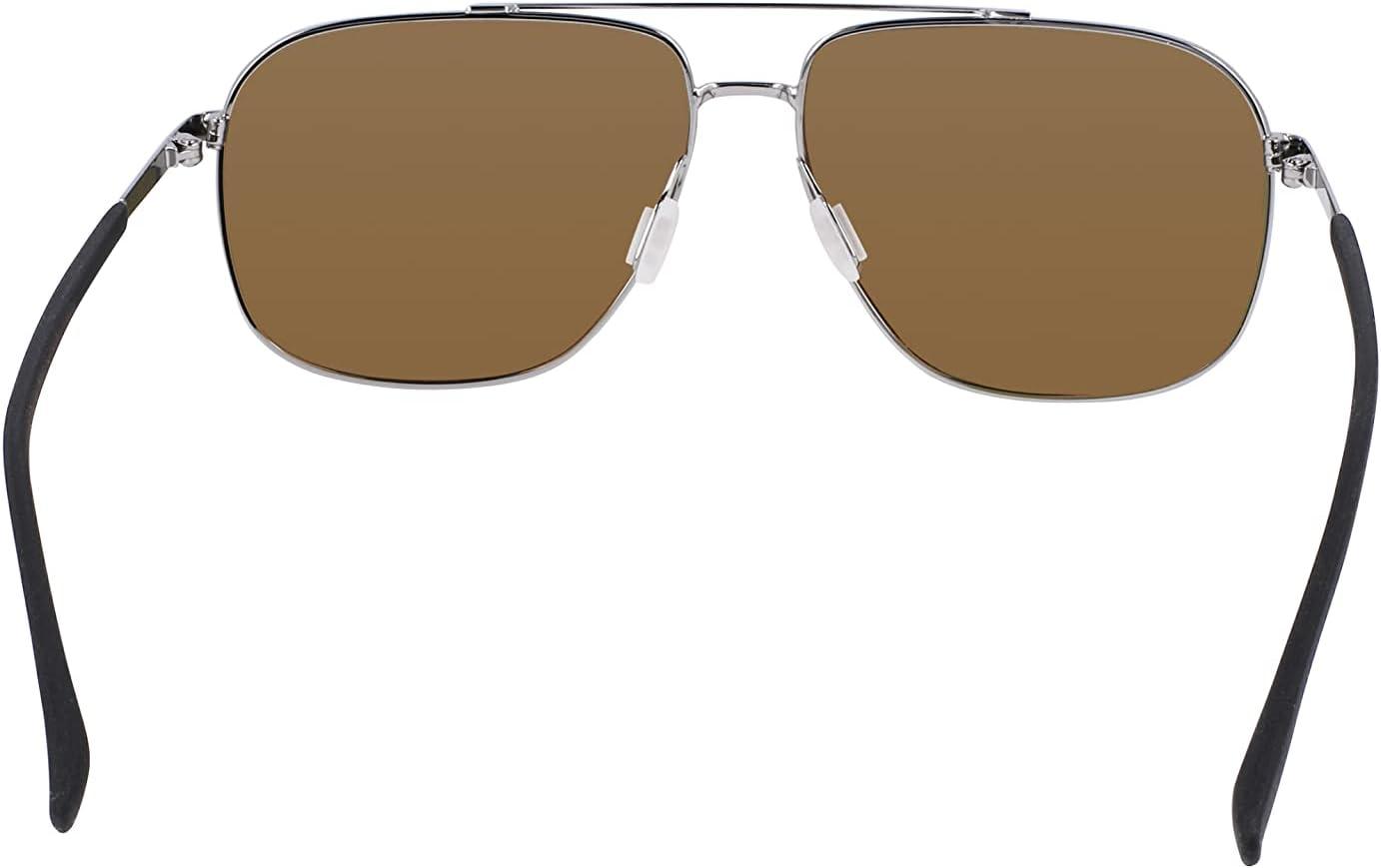 imageColumbia mens Mist Trail Pilot SunglassesShiny GunmetalOrange Revo Lens