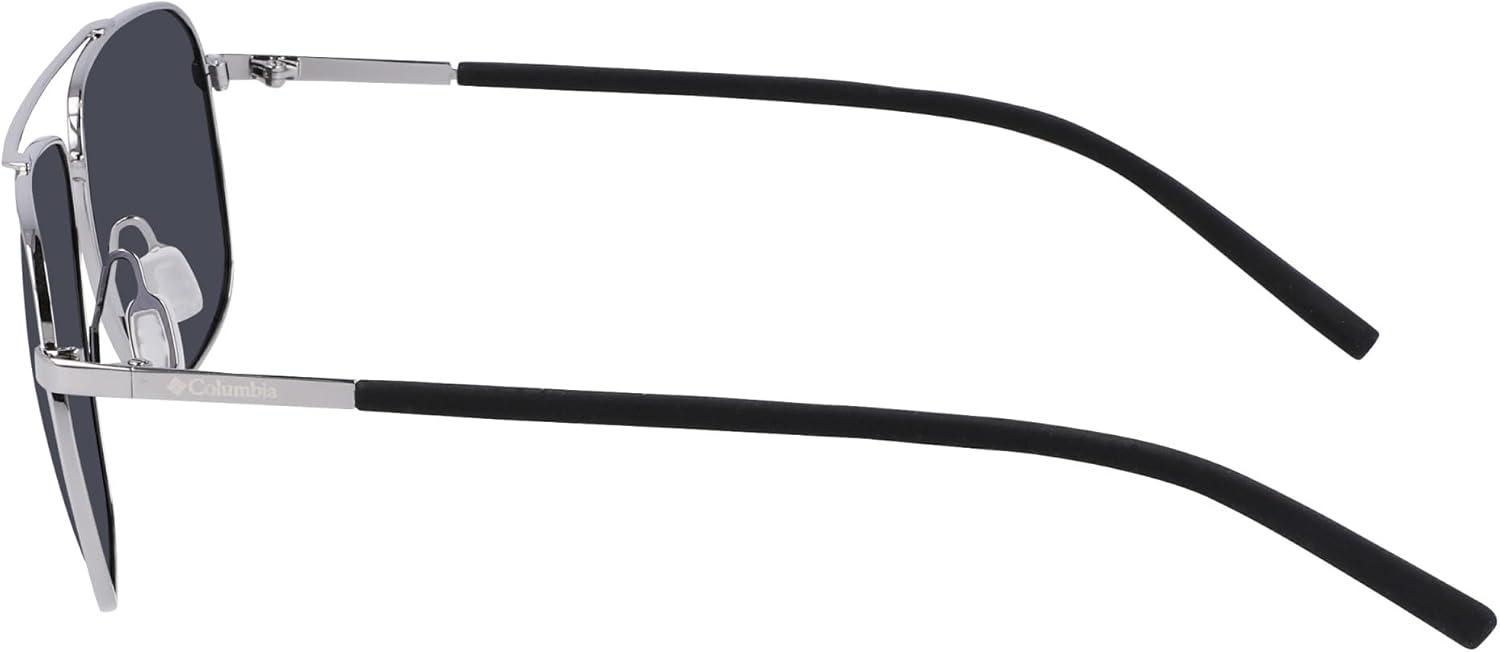 imageColumbia mens Mist Trail Pilot SunglassesShiny GunmetalSilver Mirror Lens