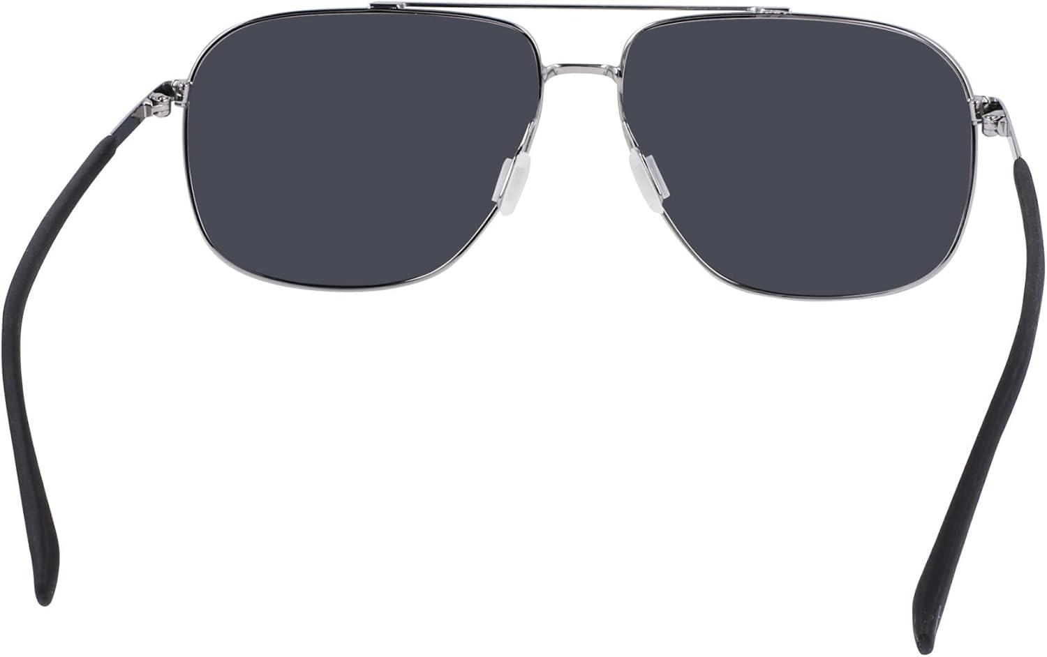 imageColumbia mens Mist Trail Pilot SunglassesShiny GunmetalSilver Mirror Lens