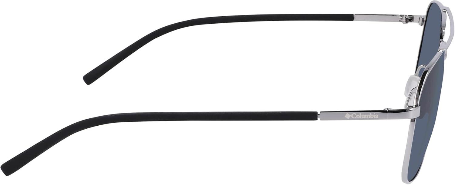 imageColumbia mens Mist Trail Pilot SunglassesShiny GunmetalSilver Mirror Lens