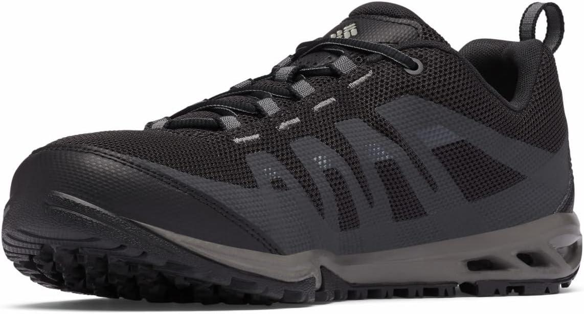 imageColumbia mens Redmond V2 Hiking ShoeBlack Black White 010
