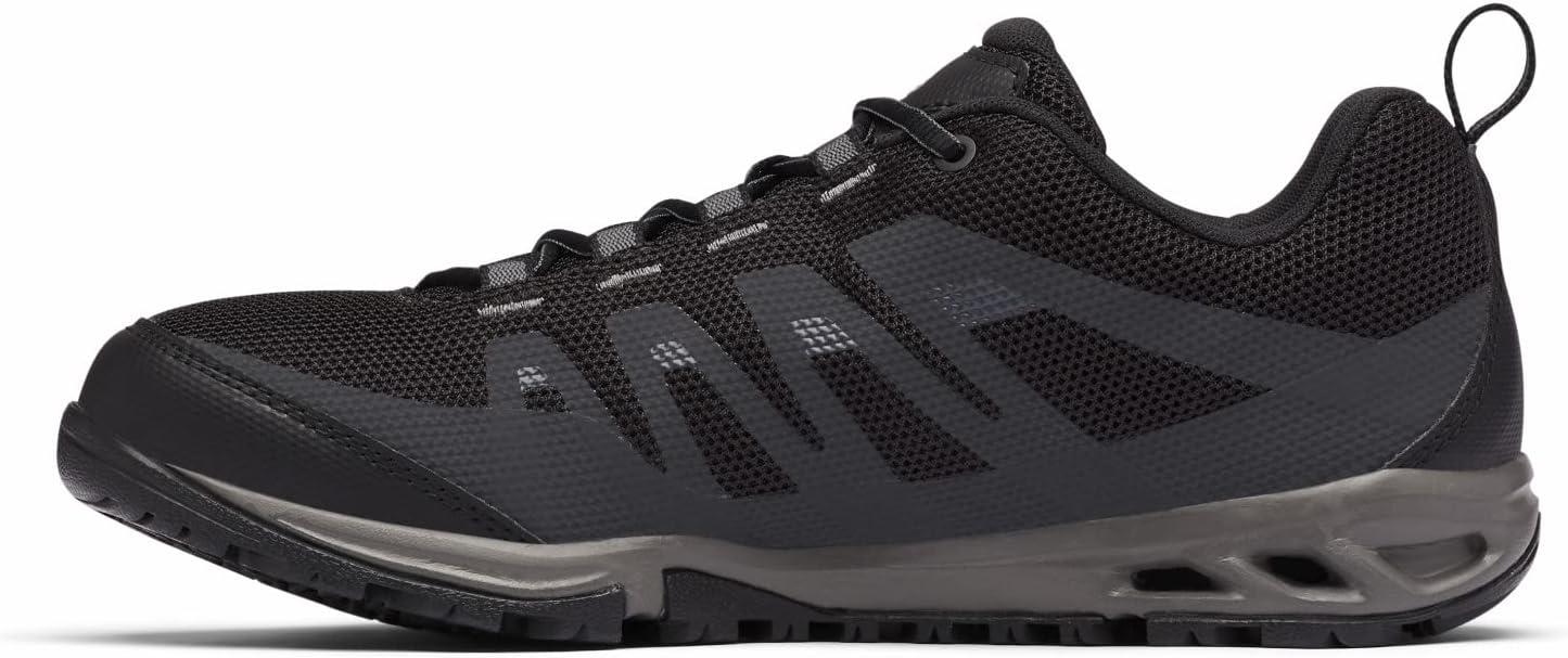 imageColumbia mens Redmond V2 Hiking ShoeBlack Black White 010