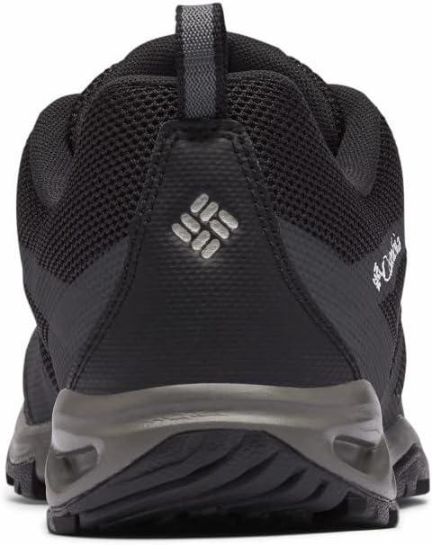 imageColumbia mens Redmond V2 Hiking ShoeBlack Black White 010