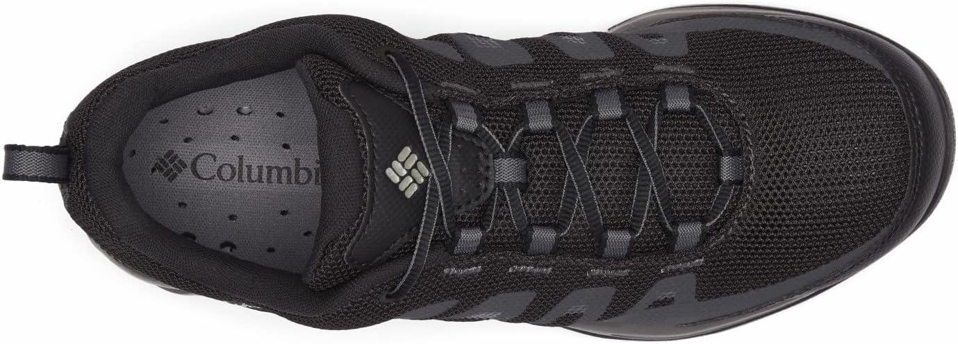 imageColumbia mens Redmond V2 Hiking ShoeBlackWhite