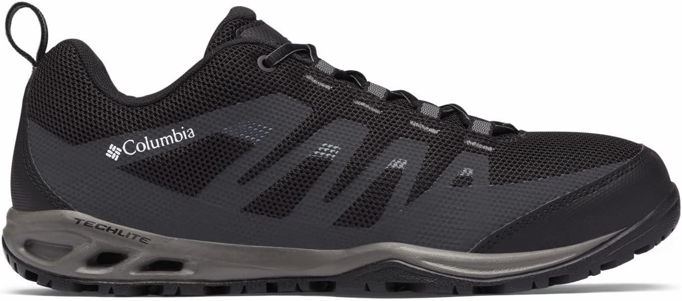 imageColumbia mens Redmond V2 Hiking ShoeBlackWhite