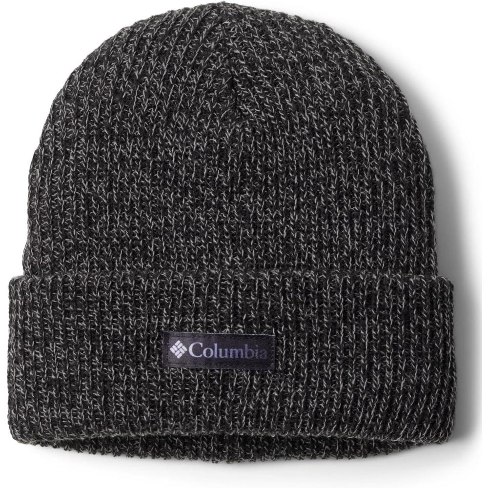 imageColumbia Big Boys Youth Winter Worn BeanieBlack City Grey Marled