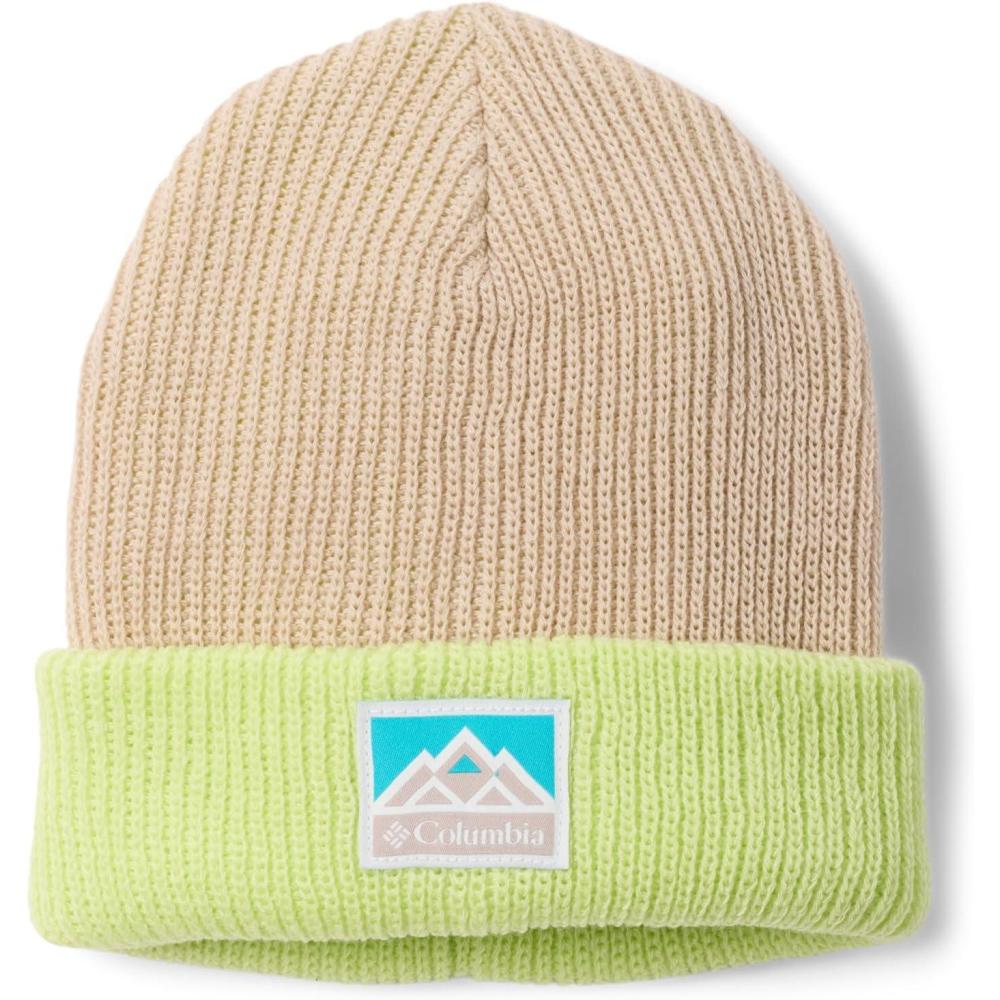 imageColumbia Big Boys Youth Winter Worn BeanieDark StoneSpring YellowMountains