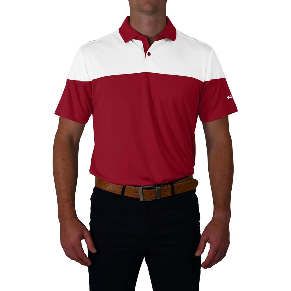 imageColumbia Golf Mens OmniWick Best Ball PoloBeet