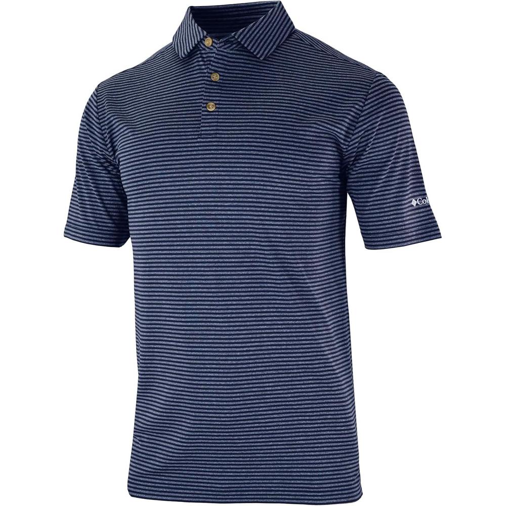 imageColumbia Golf Mens OmniWick Club Invite II PoloCollegiate Navy