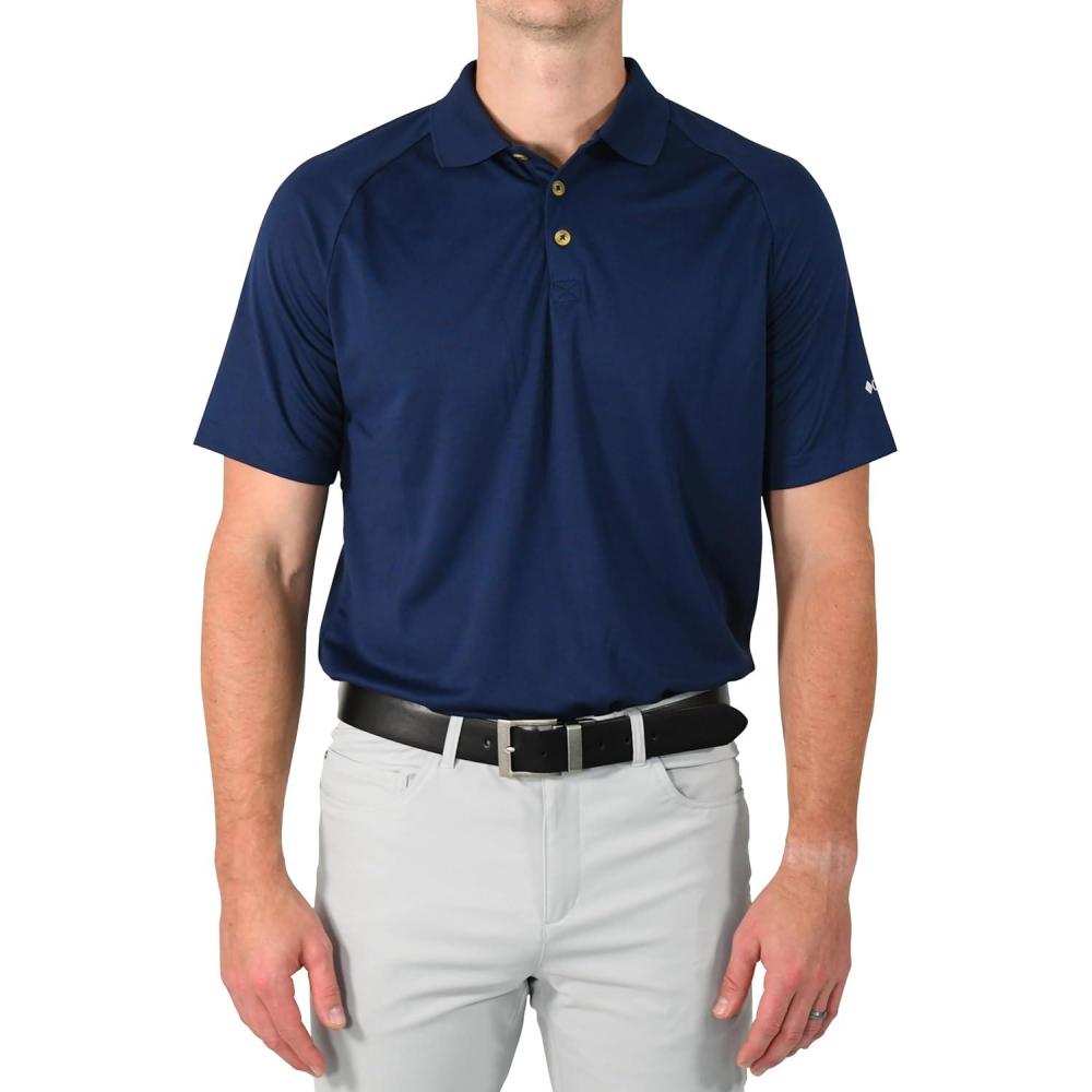 imageColumbia Golf Mens OmniWick Drive II PoloCollegiate Navy