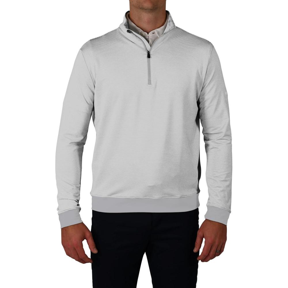 imageColumbia Golf Mens OmniWick Even Lie Mens 14 Zip PulloverCool Grey