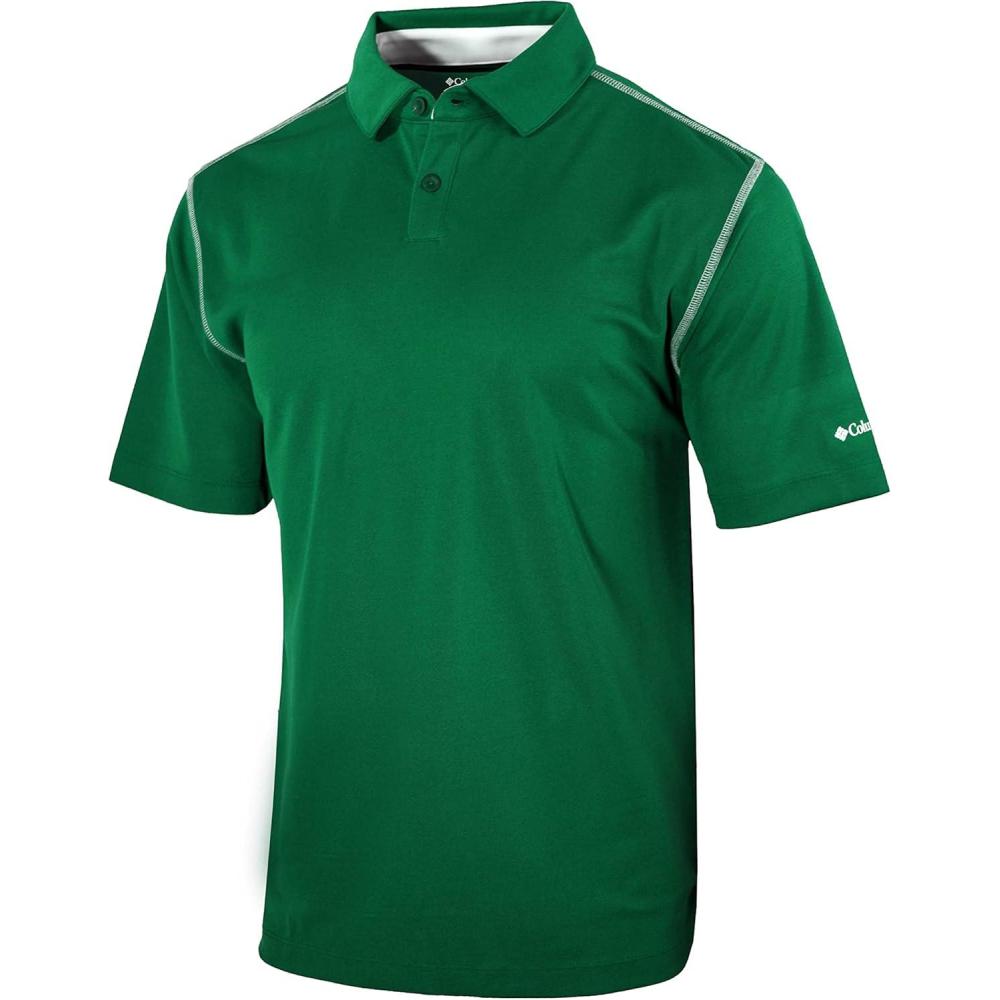imageColumbia Golf Mens OmniWick High Stakes PoloForest