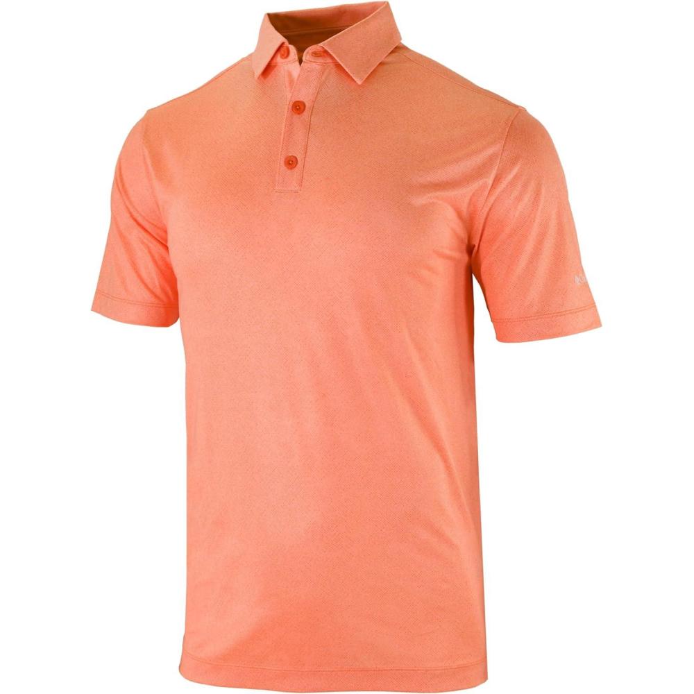 imageColumbia Golf Mens OmniWick No Breeze PoloBright Peach