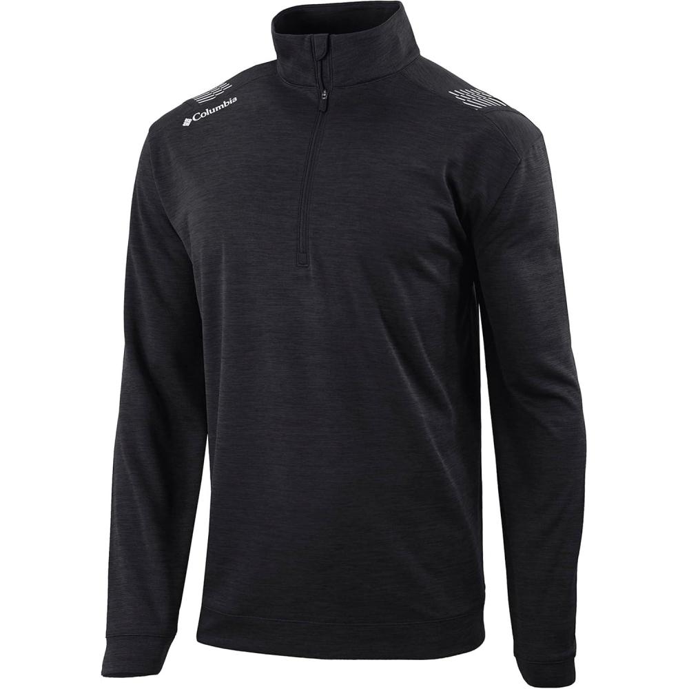 imageColumbia Golf Mens OmniWick Oakland Downs 14 ZipBlack