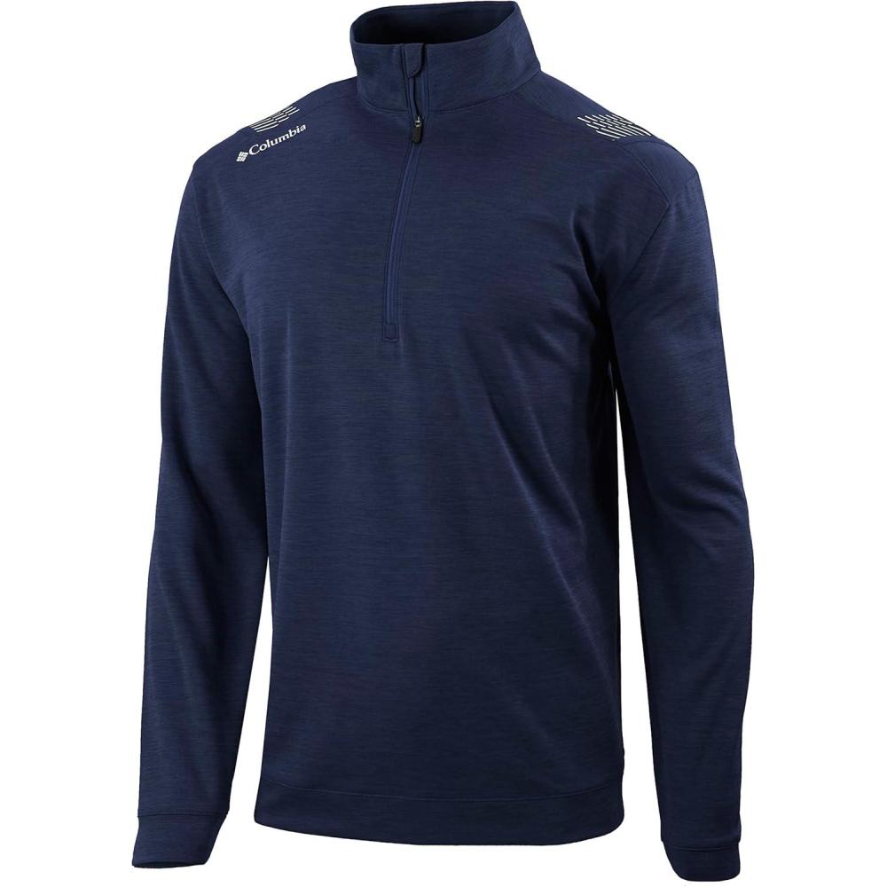 imageColumbia Golf Mens OmniWick Oakland Downs 14 ZipCollegiate Navy