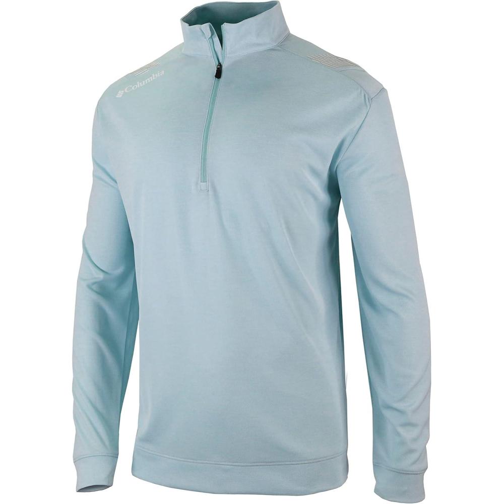 imageColumbia Golf Mens OmniWick Oakland Downs 14 ZipDay Dream