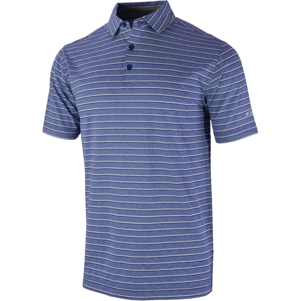 imageColumbia Golf Mens OmniWick Post Round PoloCollegiate Navy