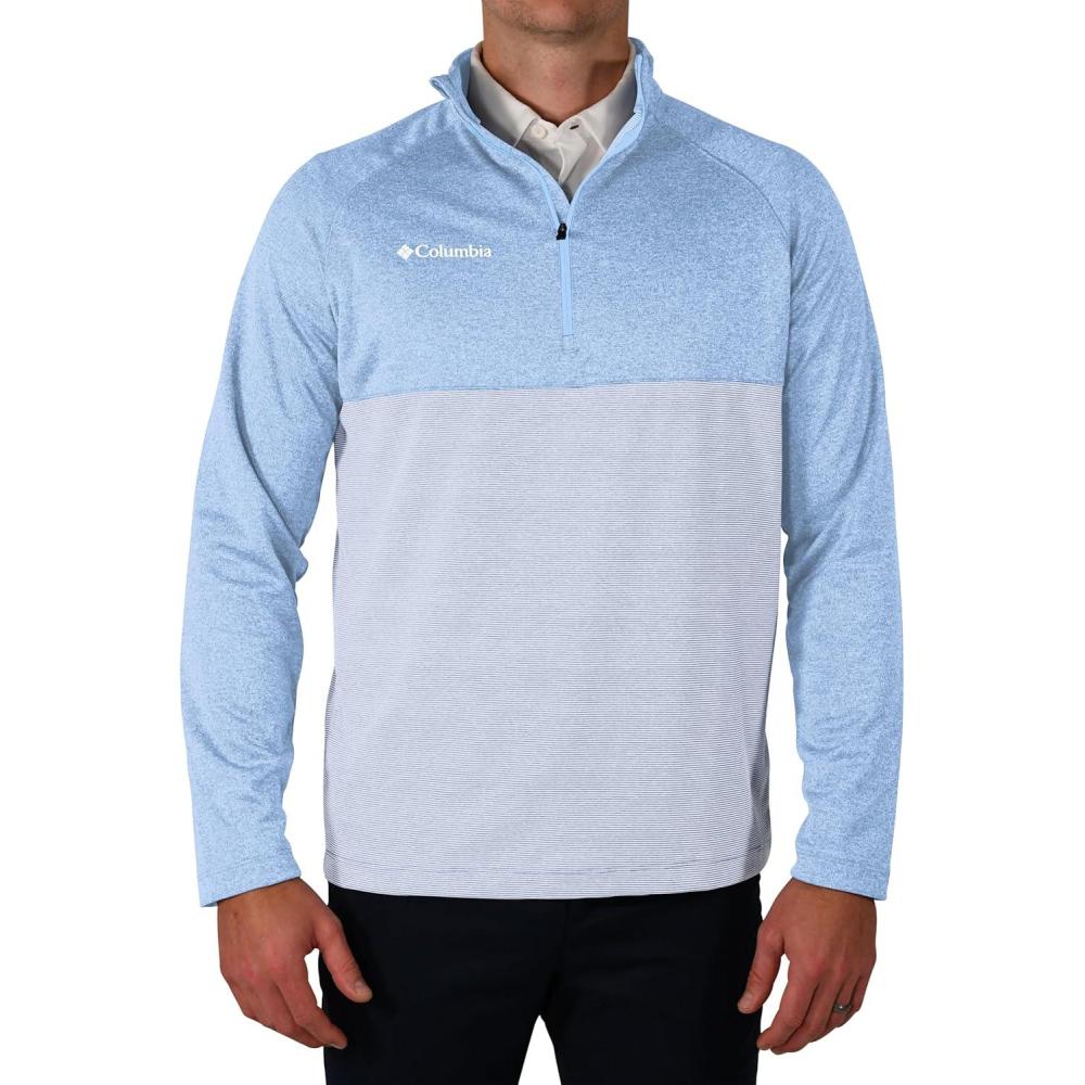imageColumbia Golf Mens OmniWick Rockin It PulloverSail