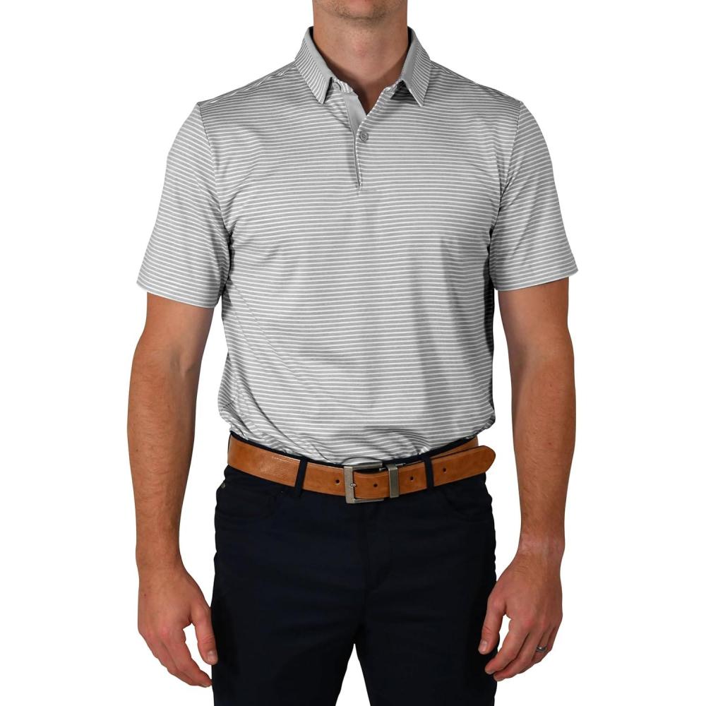 imageColumbia Golf Mens OmniWick Stroll PoloCool Grey