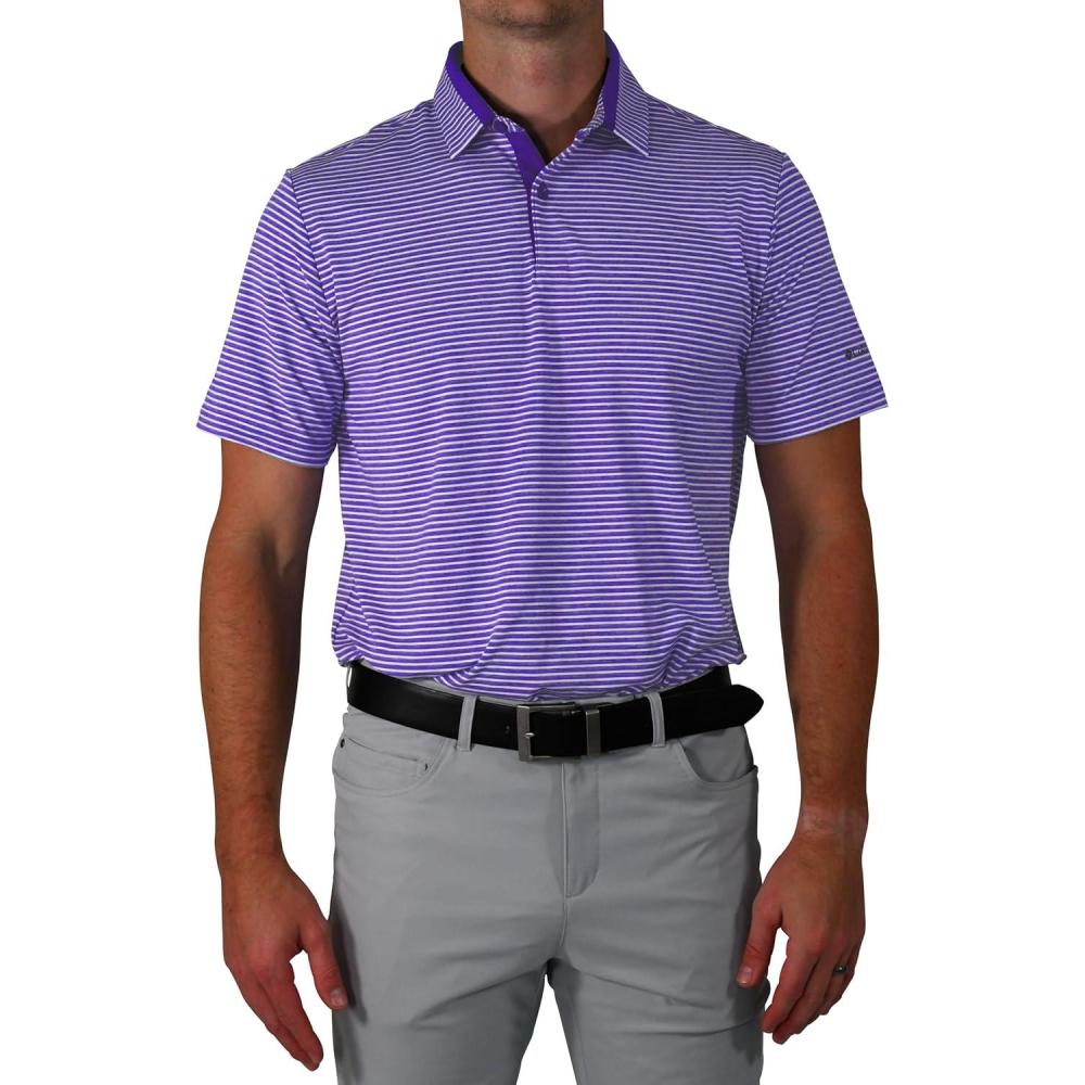 imageColumbia Golf Mens OmniWick Stroll PoloPurple