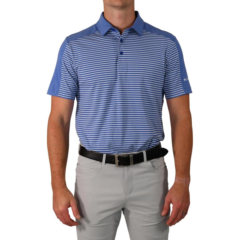 imageColumbia Golf Mens OmniWick in Contention PoloAzul