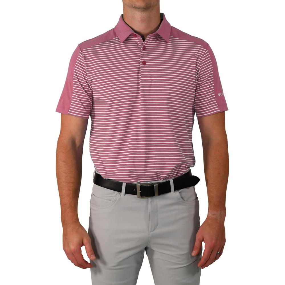 imageColumbia Golf Mens OmniWick in Contention PoloBeet