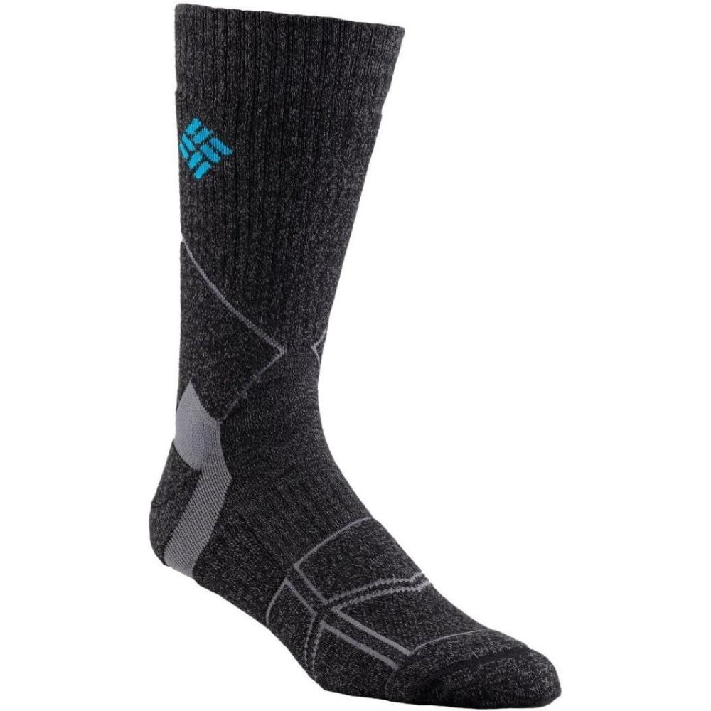 imageColumbia Mens 1 Pack Premium Hiking Crew SocksGray