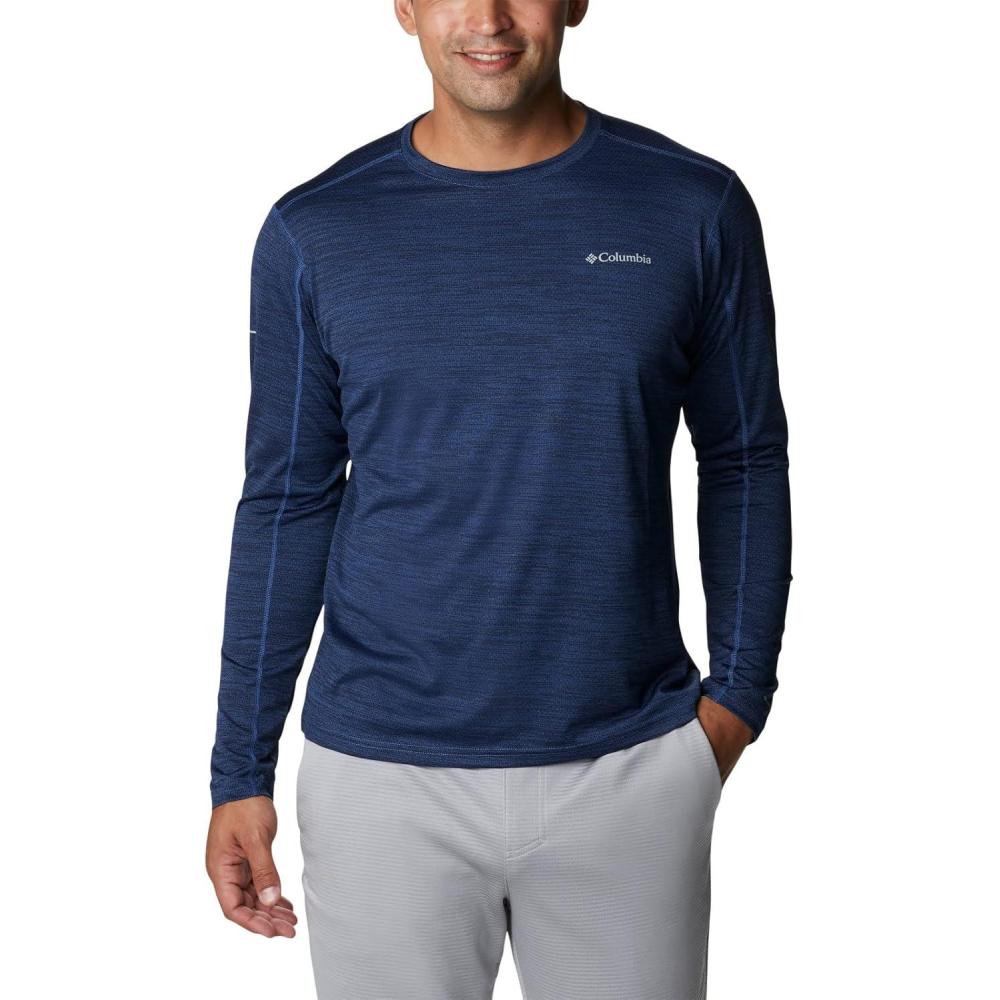 imageColumbia Mens Alpine Chill Zero Long SleeveCollegiate Navy Heather