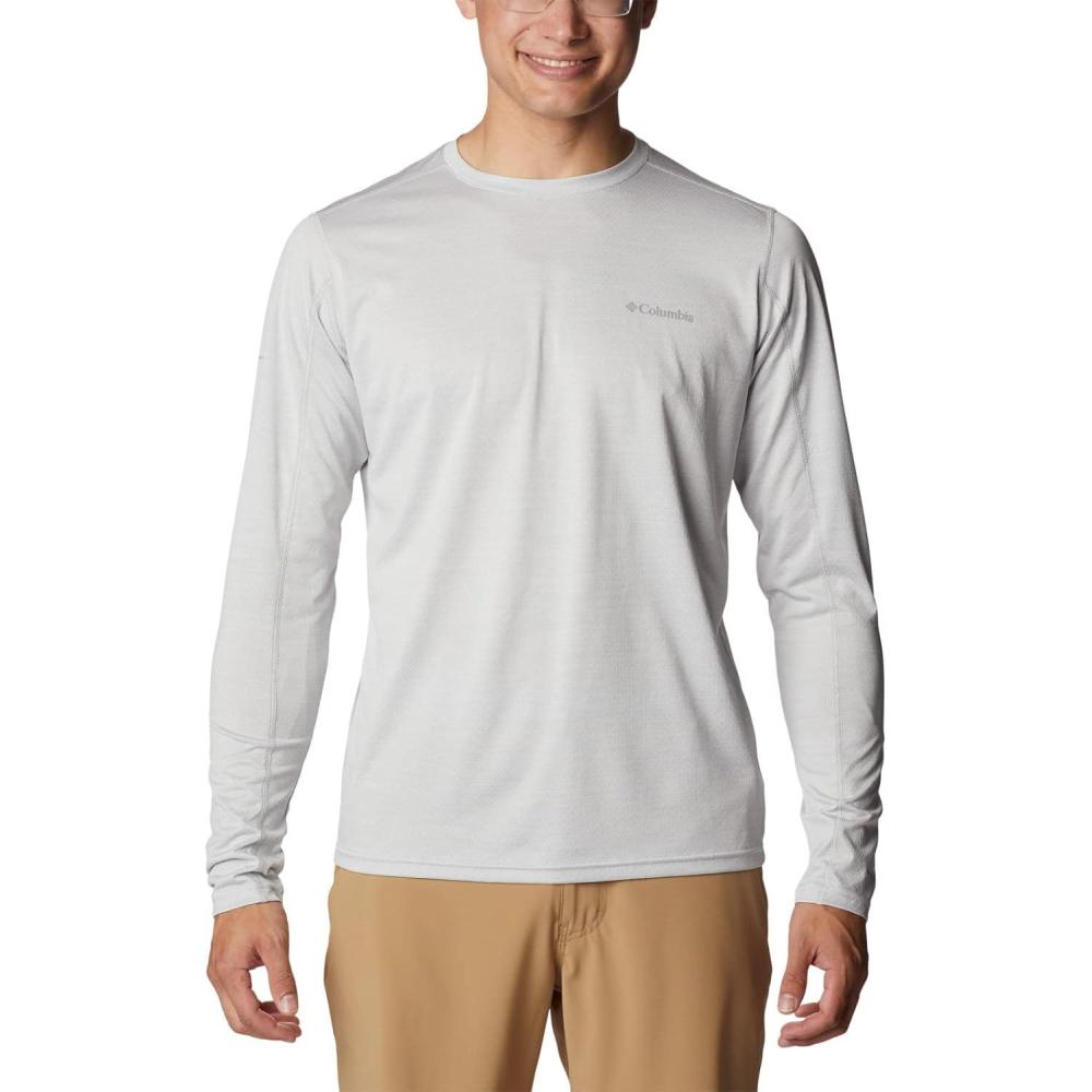 imageColumbia Mens Alpine Chill Zero Long SleeveWhite Heather